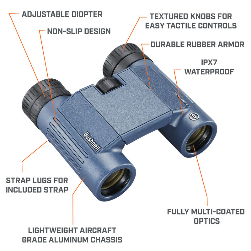 BUSHNELL水系列8x25mm双筒望远镜138005R(图3)