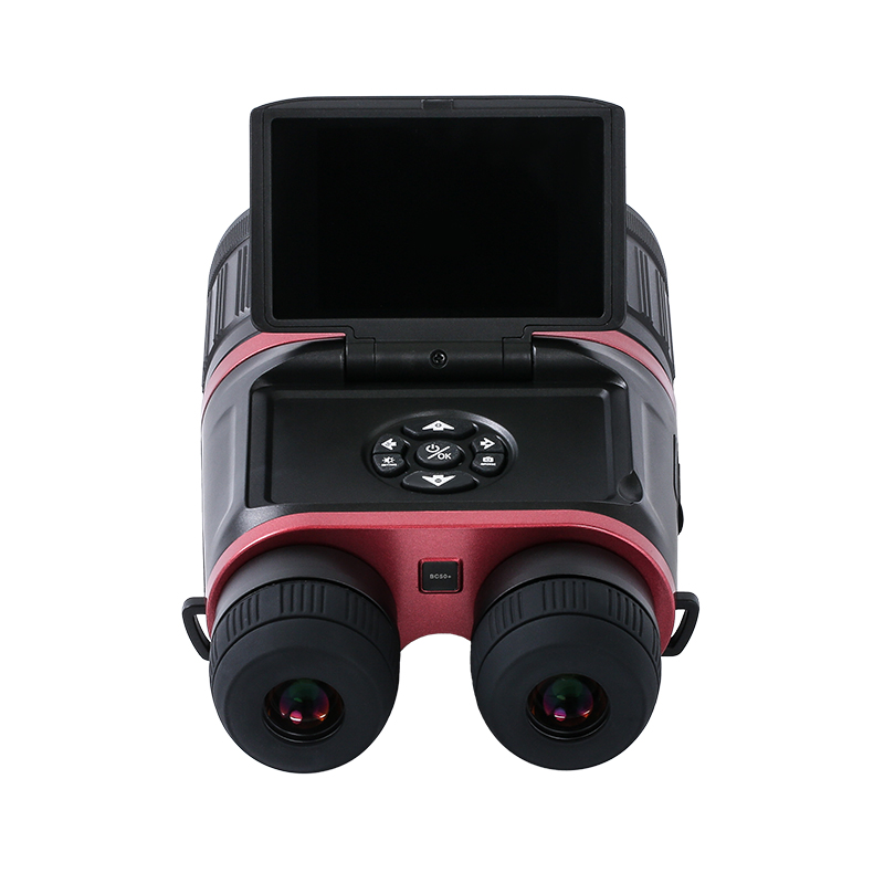 RNO双筒红外热像仪 BC50+384X288热成像仪望远镜夜视仪WIFI/GPS定位高清一体式外屏可拍照录像(图2)